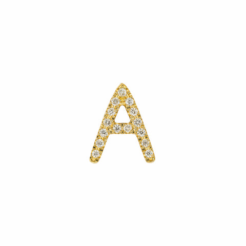 Gioielli Di Valenza 18 KT Diamond Letters