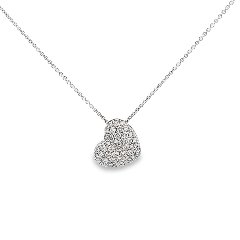 PureLure Diamond Heart Pendant By Crivelli