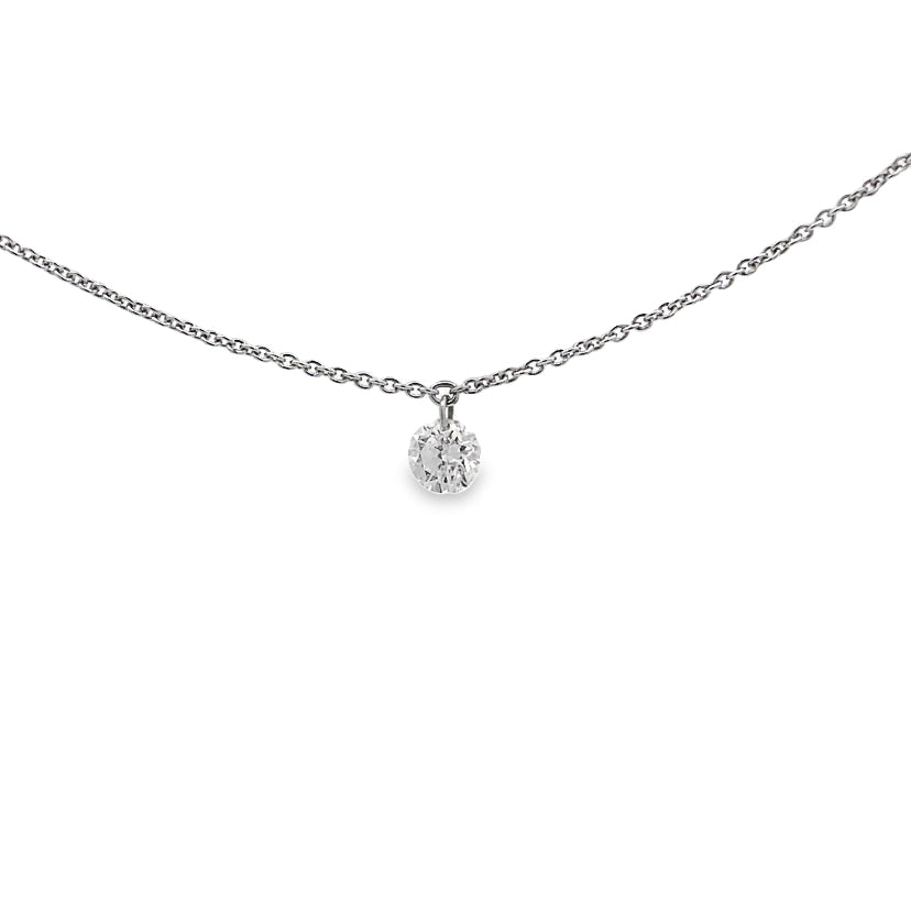 Diamond Drop Necklace By Crivelli