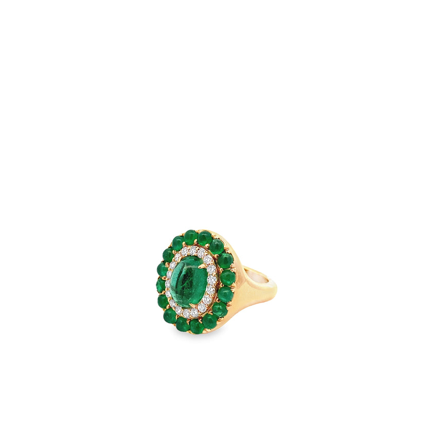 Vintage Emerald Ring By Crivelli