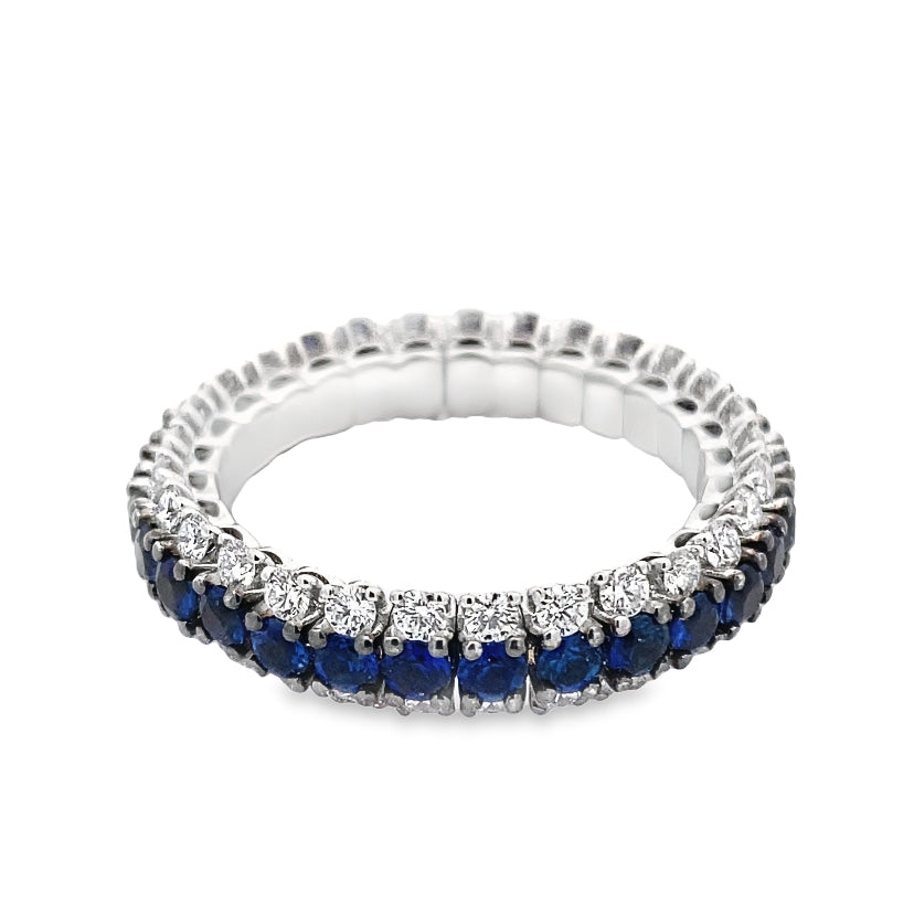 Whisperer Sapphire Stack RIng