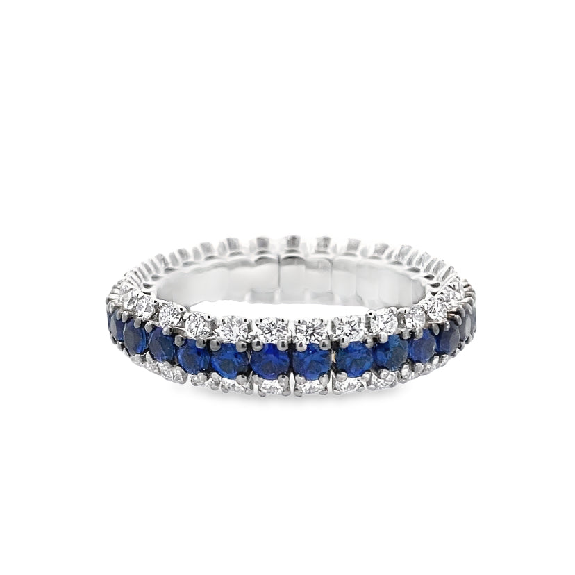 Whisperer Sapphire Stack RIng