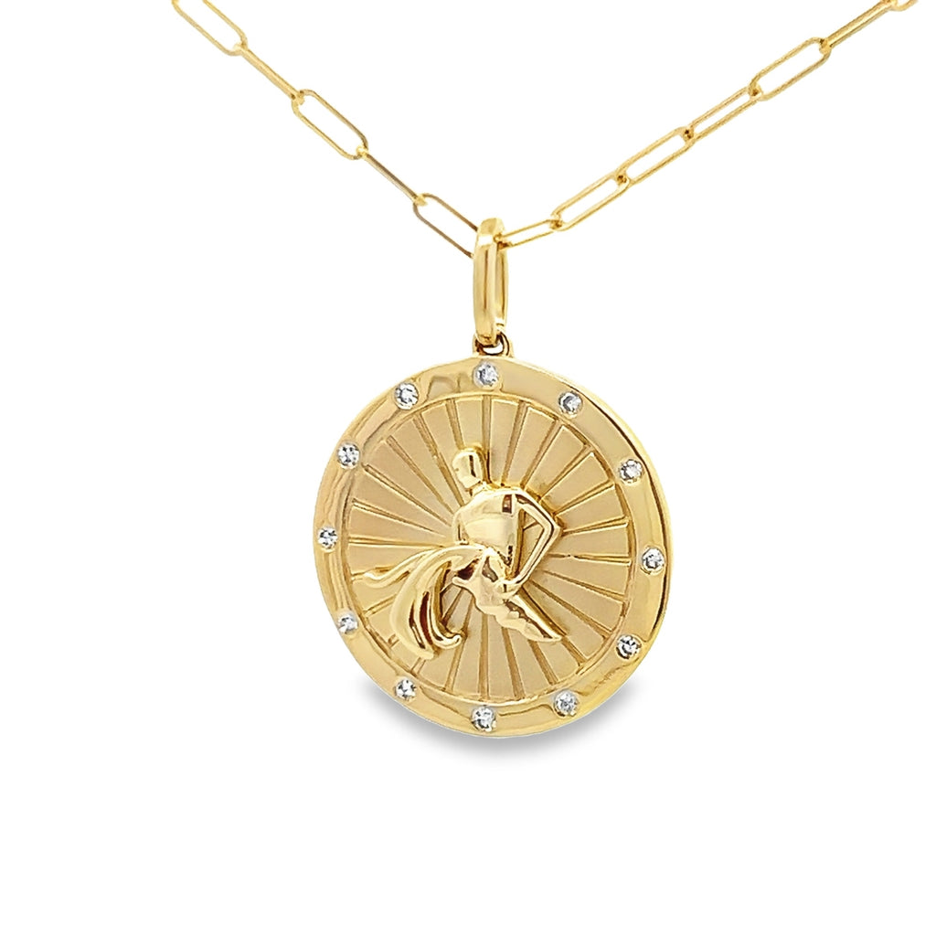 Aquarix Gold Pendant Necklace