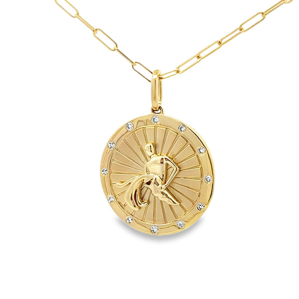 Aquarix Gold Pendant Necklace