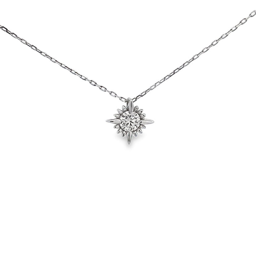 StellarCompass Diamond Necklace