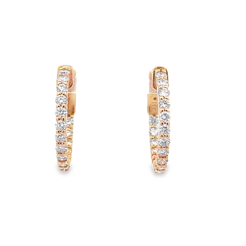 Shine Bright Diamond Hoops