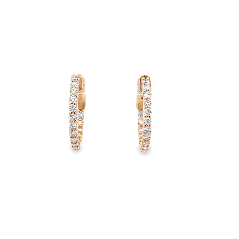 Shine Bright Diamond Hoops