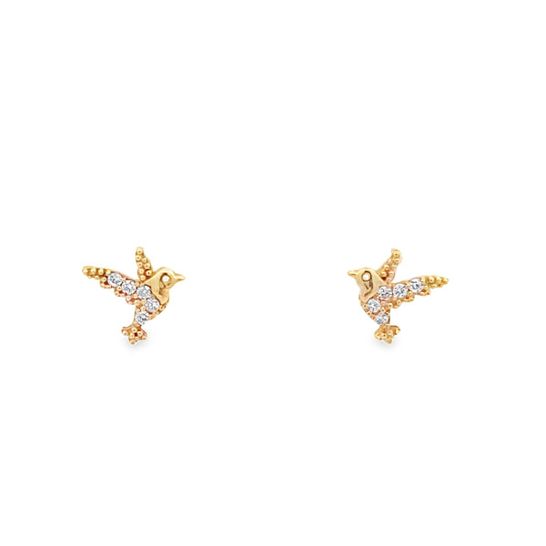 Songbird Gold Earrings