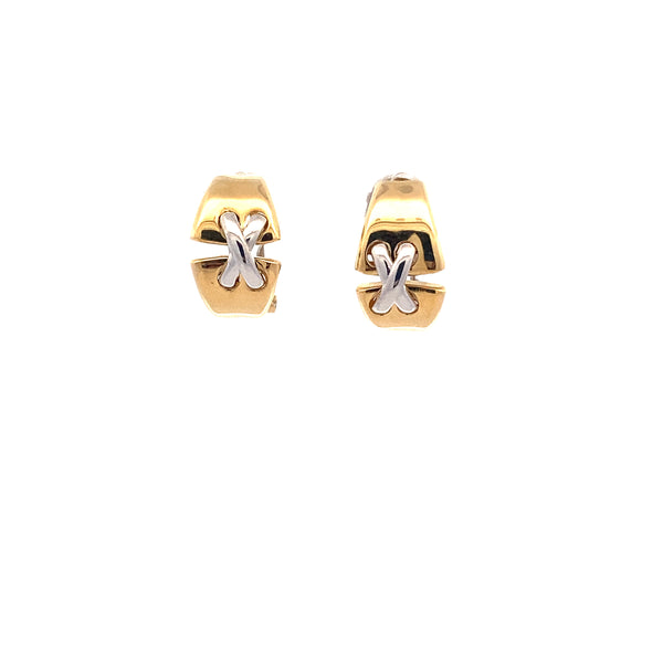 Golden Seam Earrings