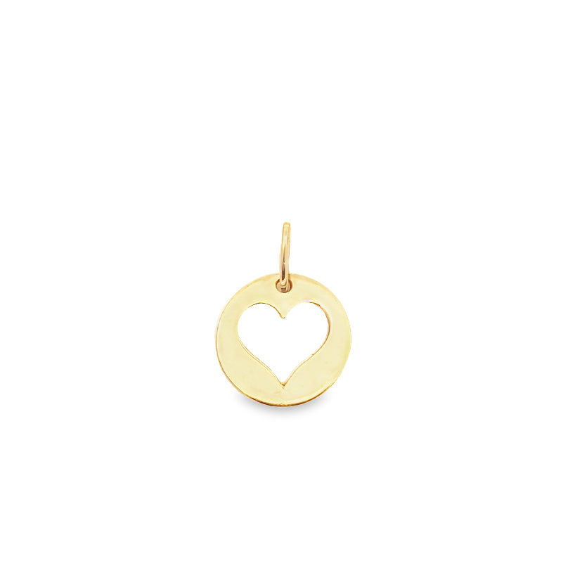 Love Gold Heart Pendant