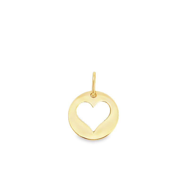 Love Gold Heart Pendant