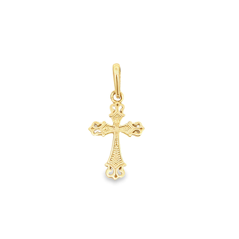 Gold Cross Pendant