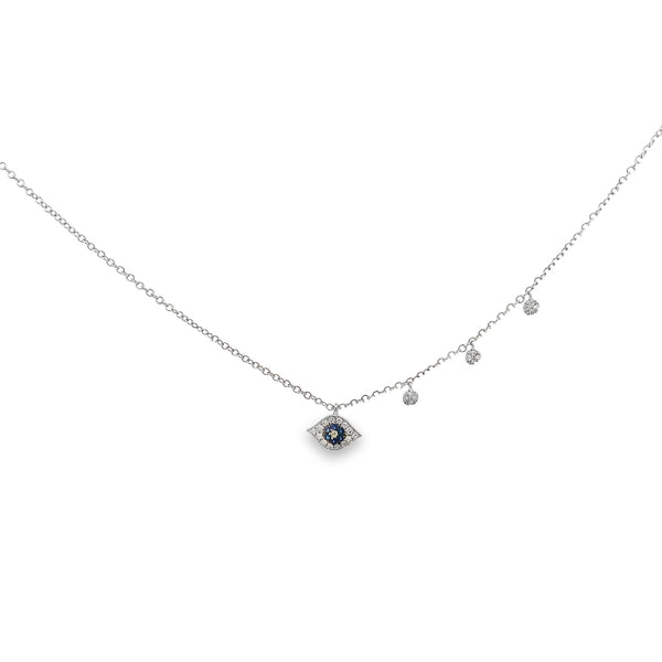 Alhena Diamond Eye Necklace