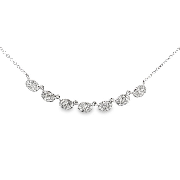 Altair Oval Diamond Necklace