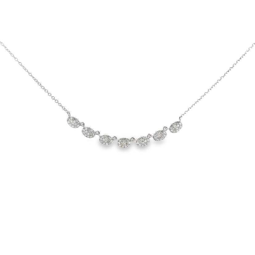 Altair Oval Diamond Necklace