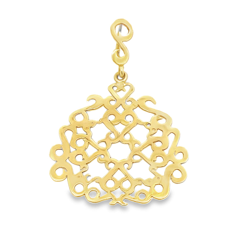 Barroco Gold Pendant