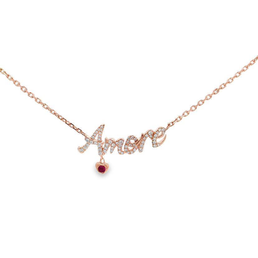 Amore Rubino Rose Gold