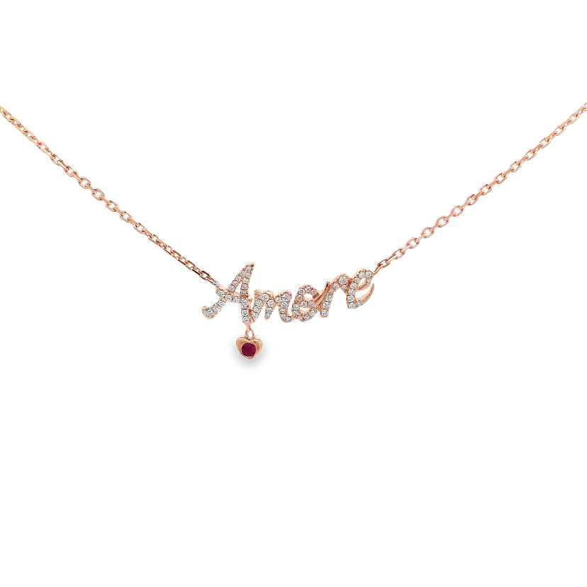 Amore Rubino Rose Gold