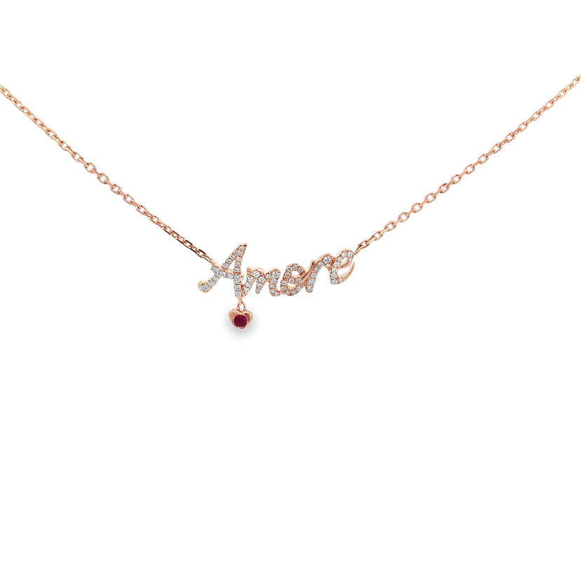 Amore Rubino Rose Gold