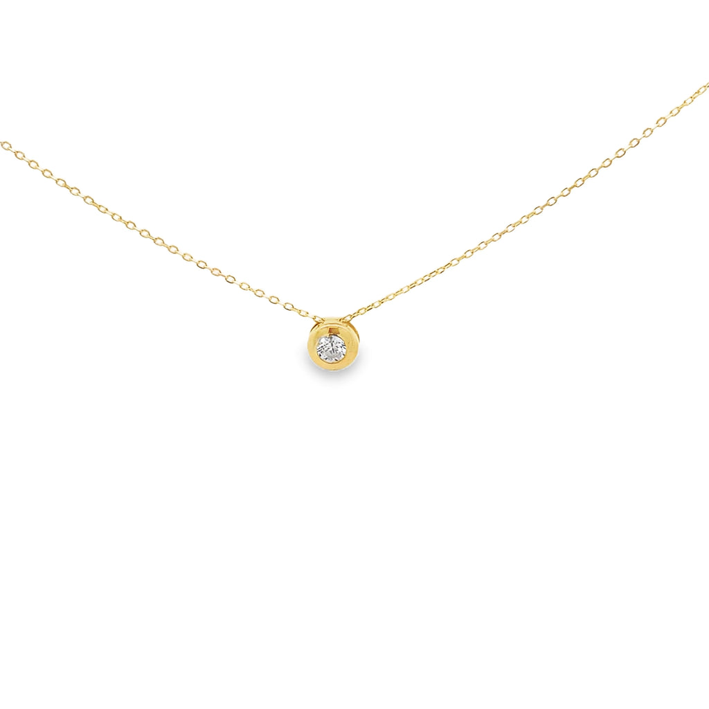 Luxe Gold Cz Necklace