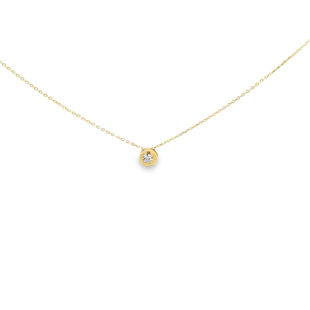 Luxe Gold Cz Necklace