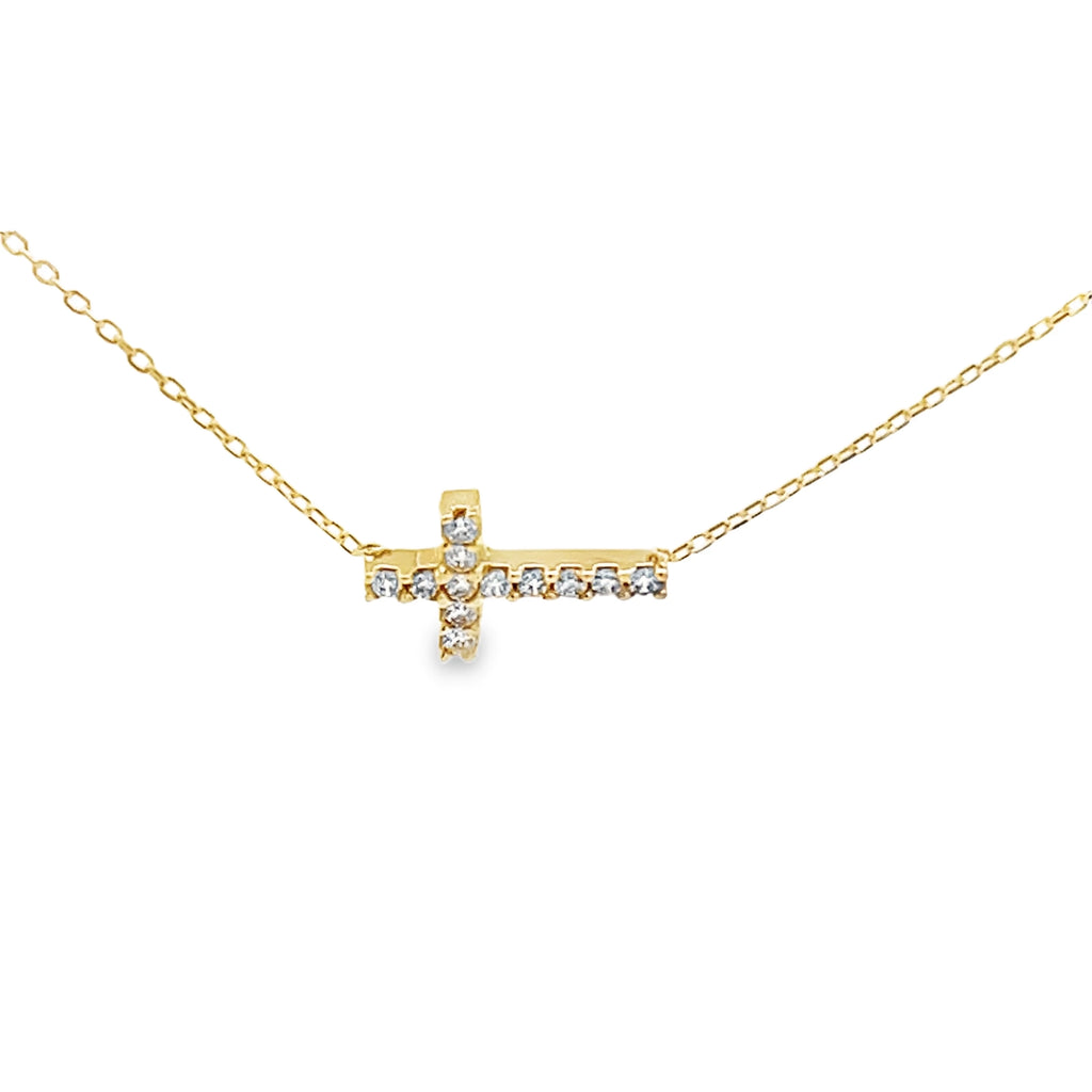 Divine Clarity Cross Pendant