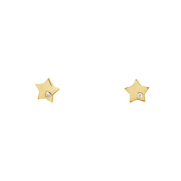 Eternal Embrace Baby Star Studs