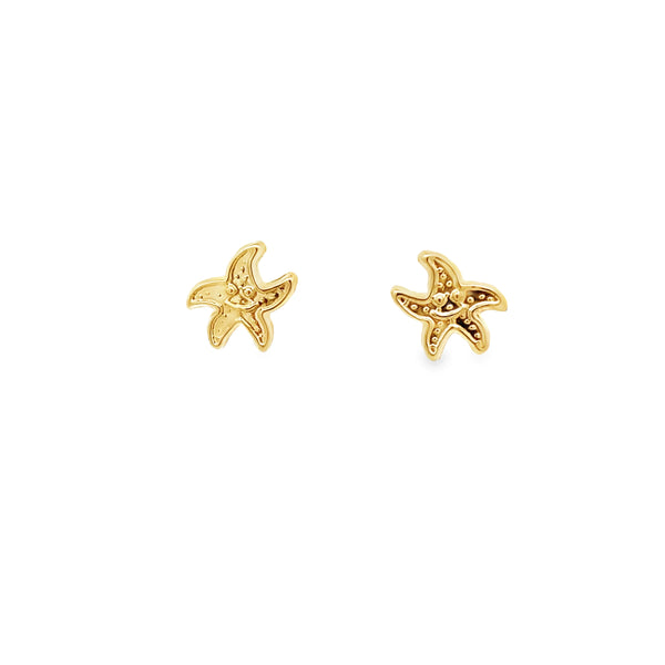 Starfish Baby Smiley Studs