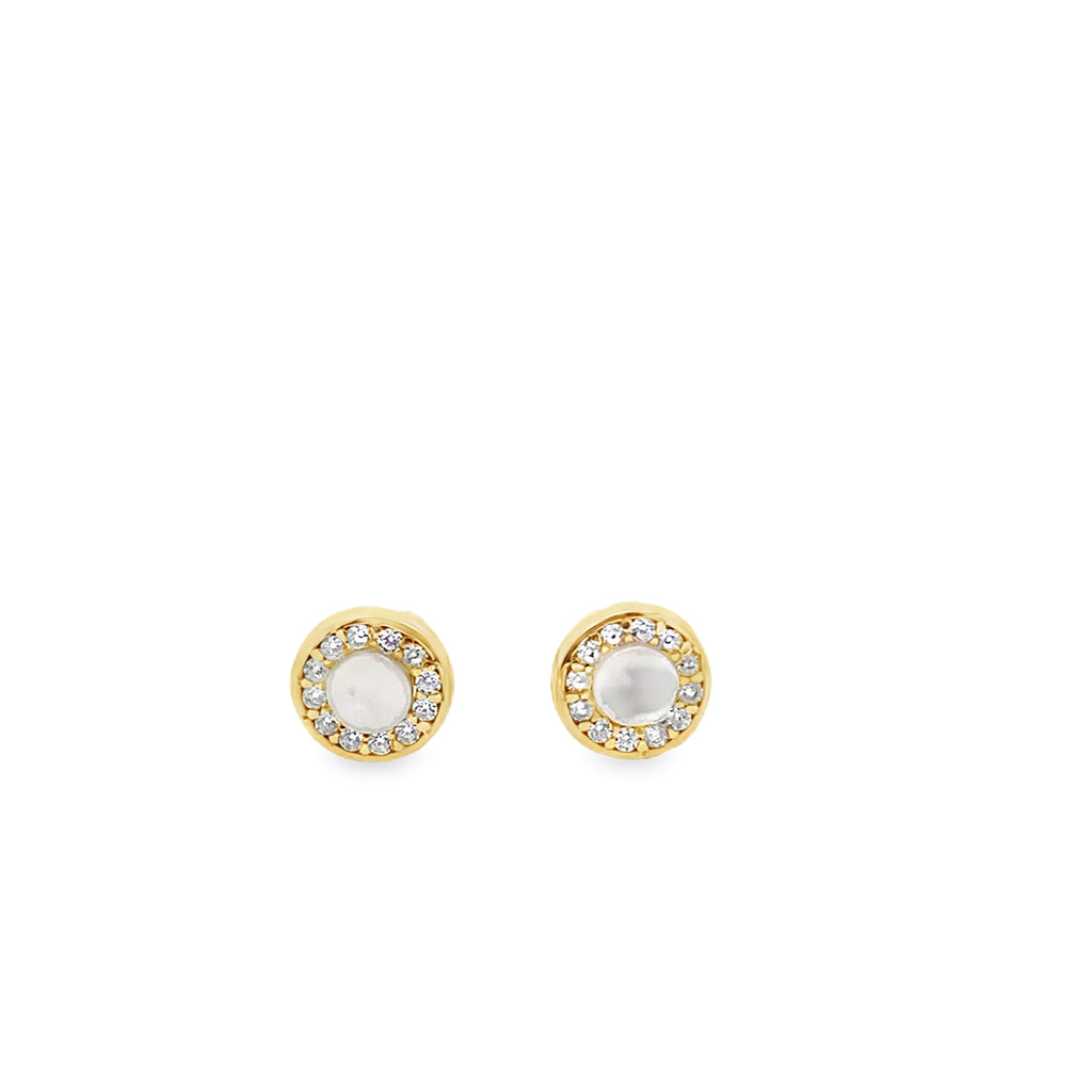 Zirconia Glow Baby Studs