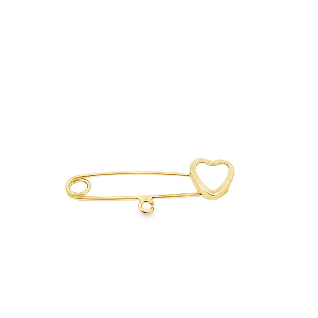 Gold Heart Pin