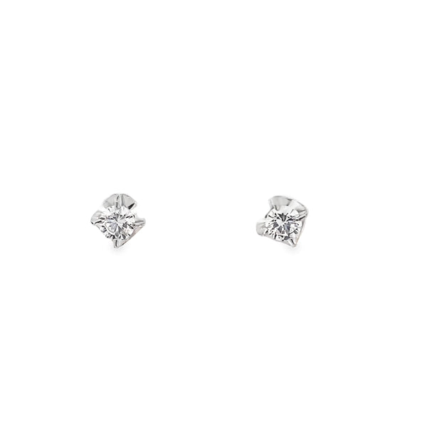 Love's Light Cz Baby Studs