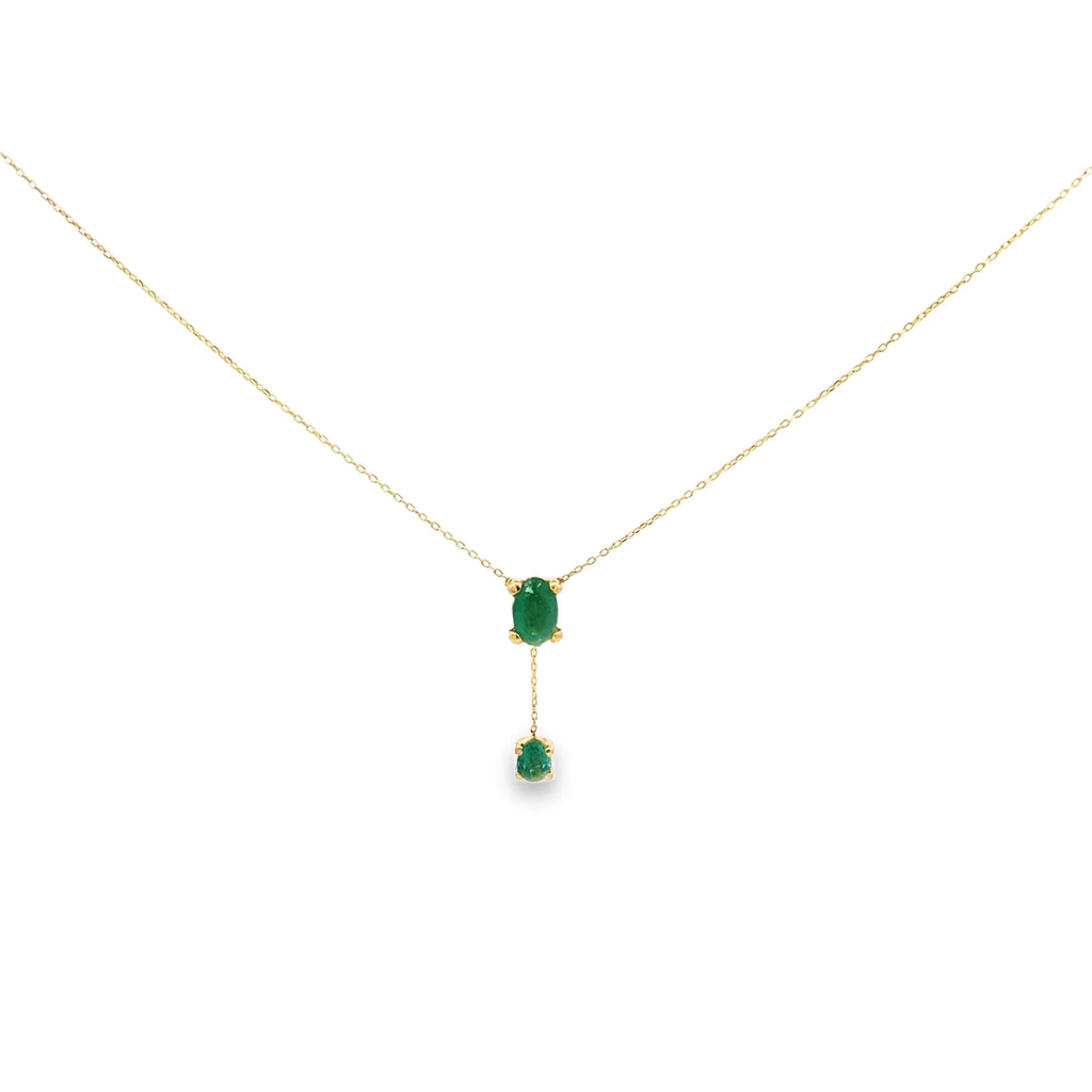 Emerald Oasis Cz Necklace