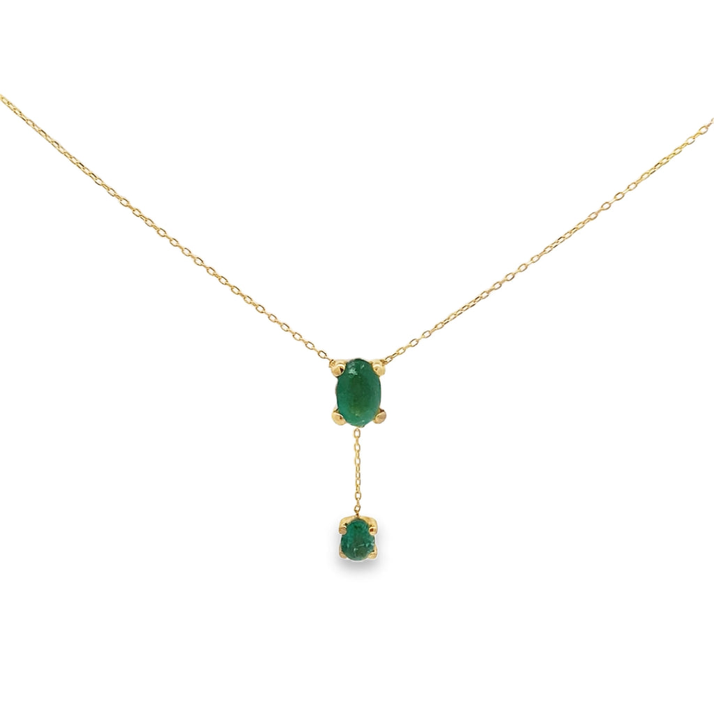 Emerald Oasis Cz Necklace