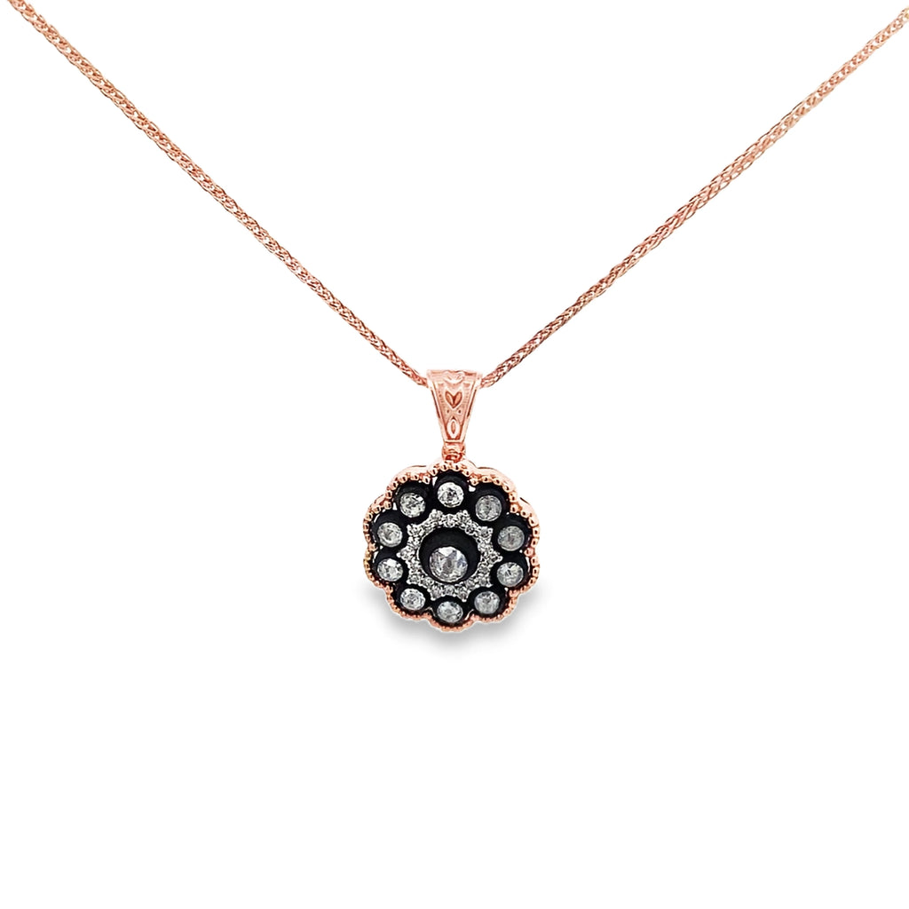 Vintage Rose Gold Necklace