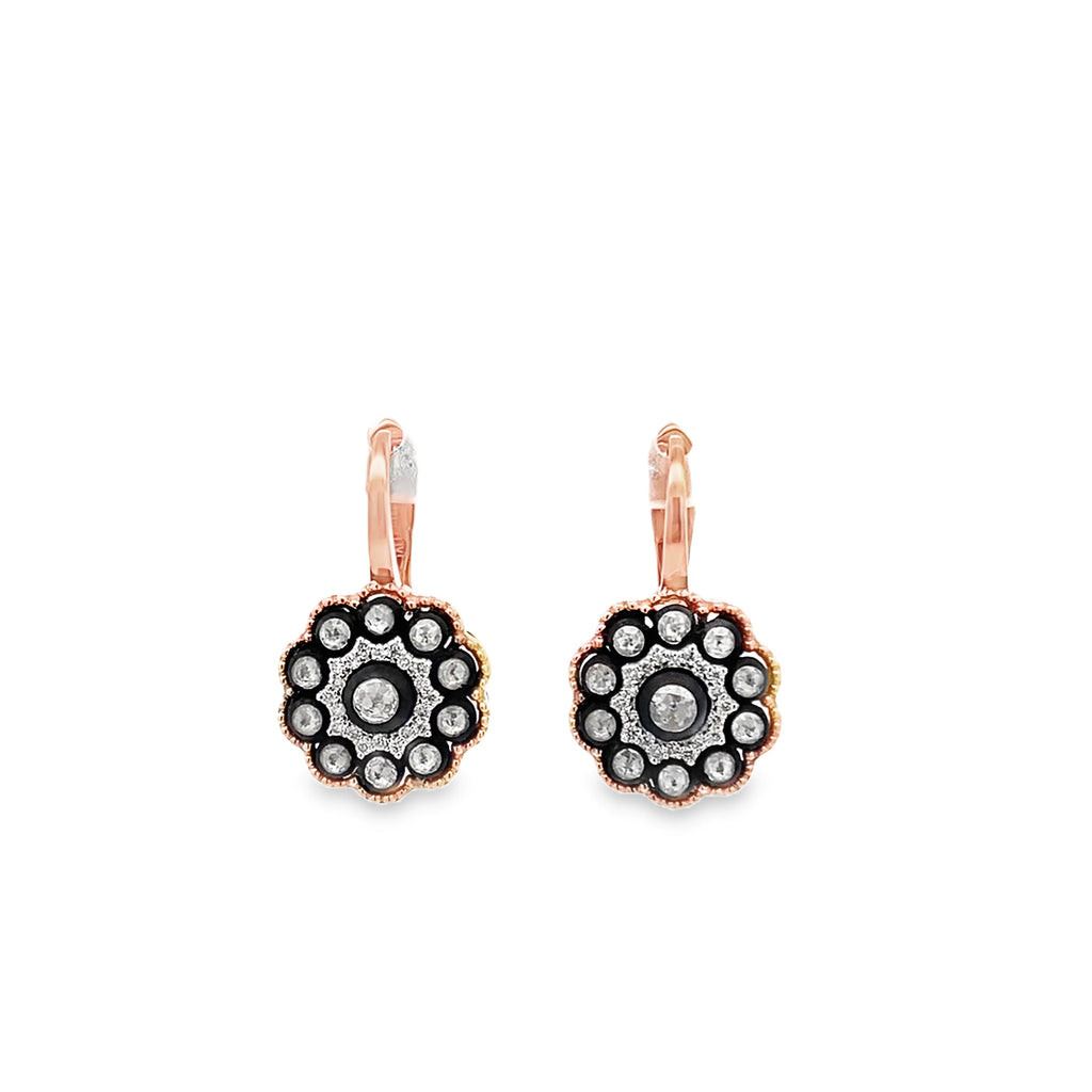 Vintage Rose Gold Earrings