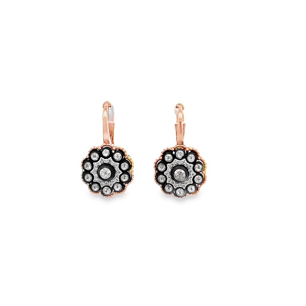 Vintage Rose Gold Earrings