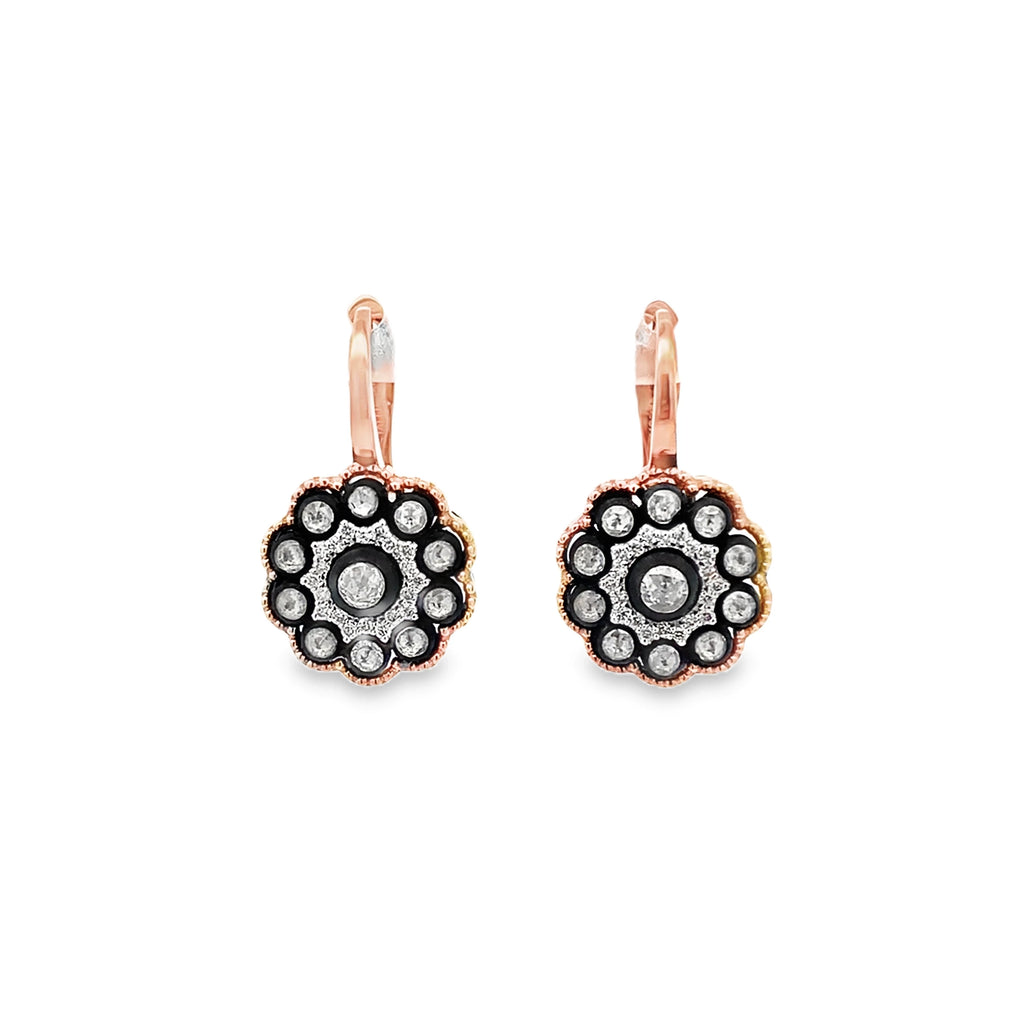 Vintage Rose Gold Earrings