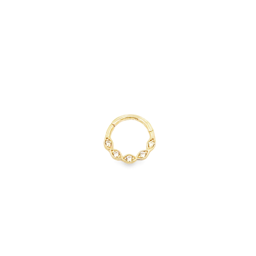 Skylark Gold Hoop Piercing