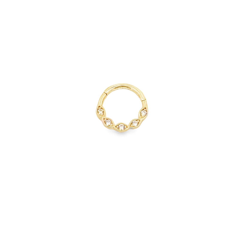 Skylark Gold Hoop Piercing