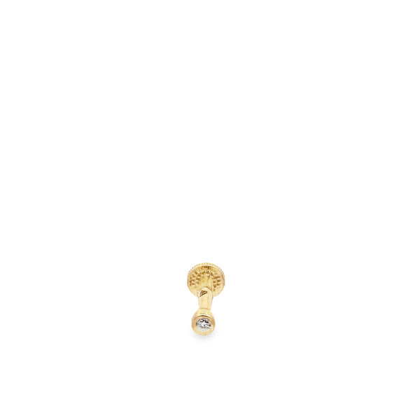 Coot Gold Stud Piercing