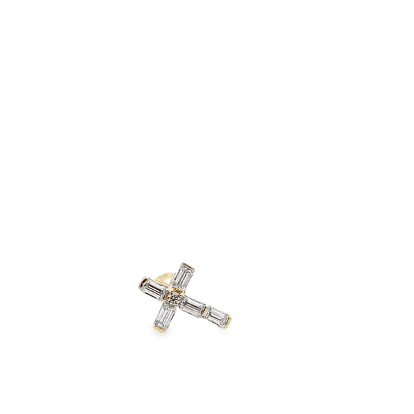 Crucifix Gold Piercing