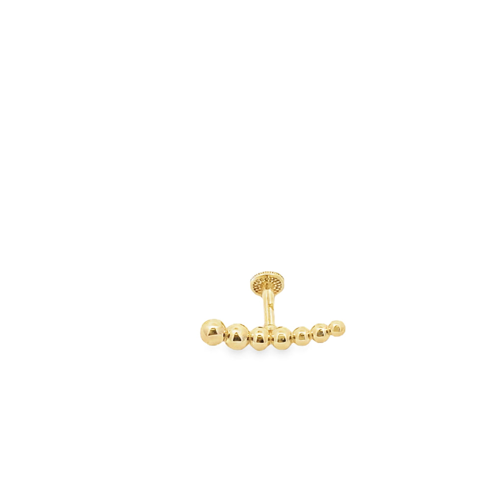 Bubbly Gold Piercing