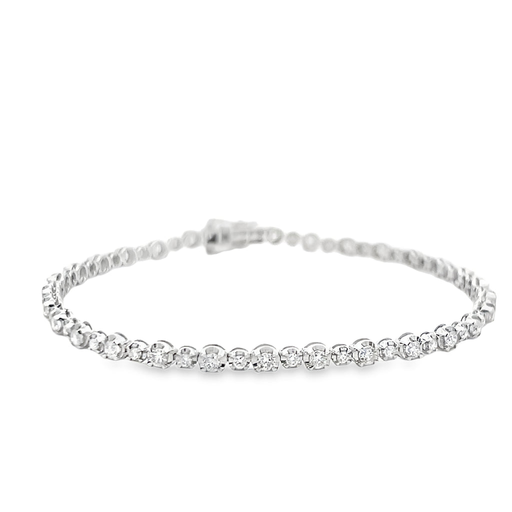 Tennis Diamond Bracelet BY Gioelli Di Valenza