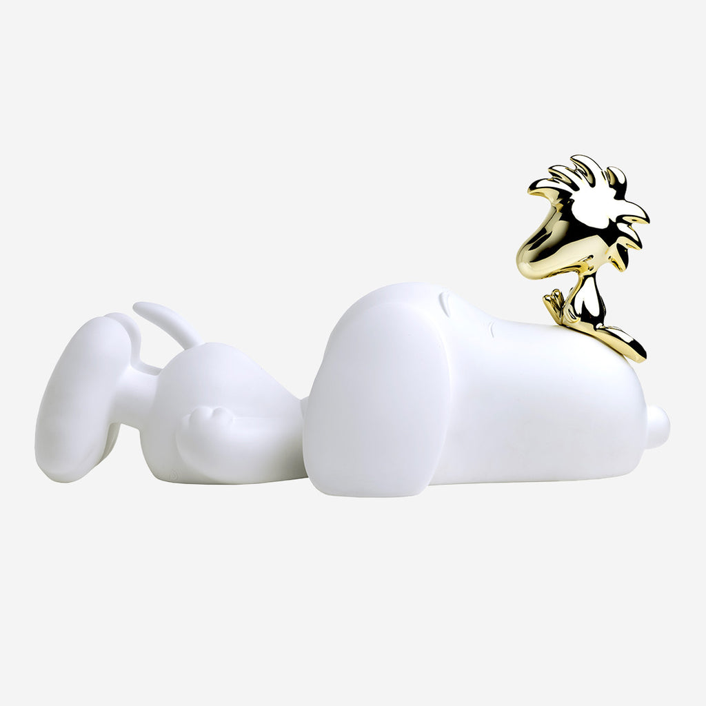 Snoopy & Woodstock White Matt & Sculpture